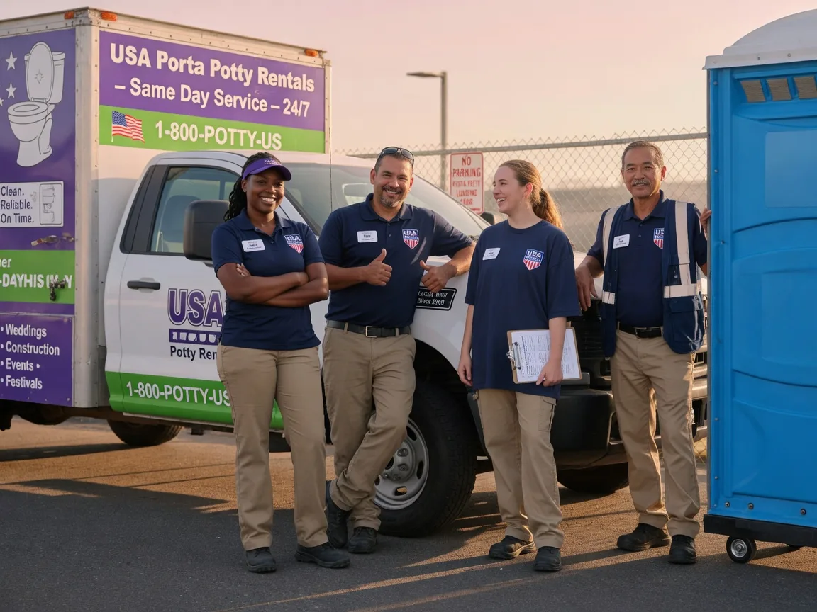 Porta Potty Rental company in Waterloo, NE