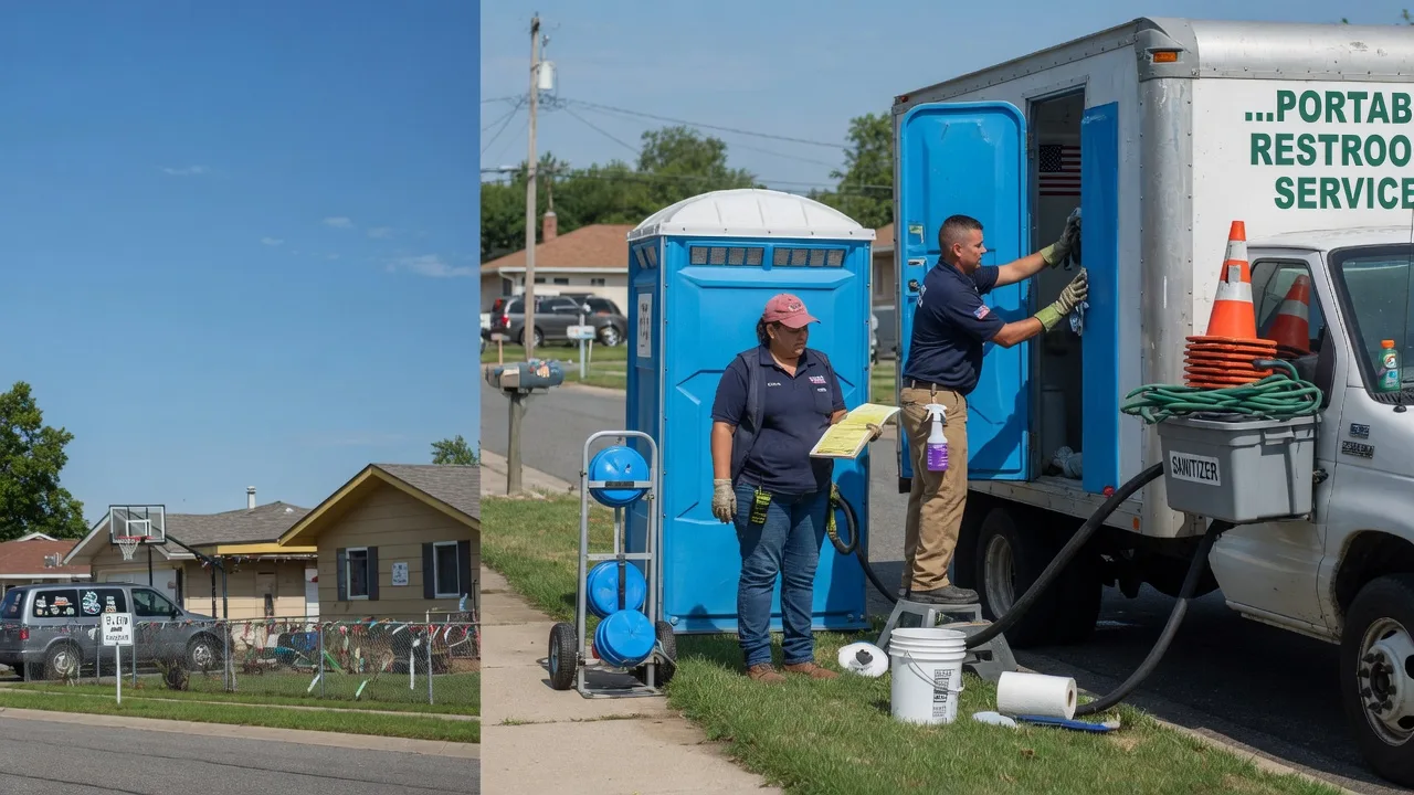 Portable Toilet Rental in Waterloo, NE near me